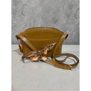 VTG Coach Madison Regis Bag 4405 Citron Green Caviar Leather Crossbody 90s Italy